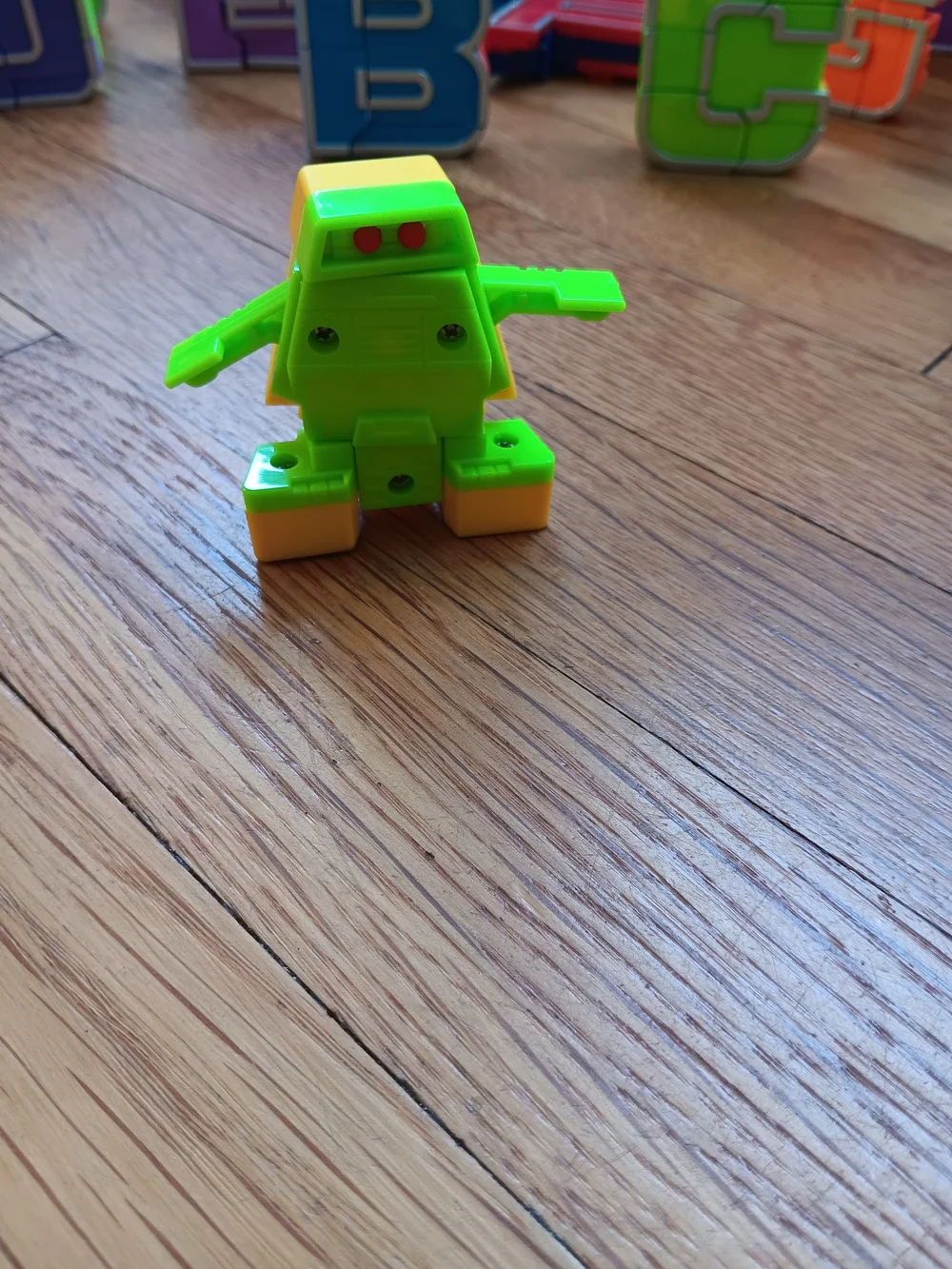 Colorful Alphabet Robot Set